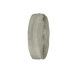 Fermeture éclair continue en nylon no 3 pour glissières de type asic - Poussière des prairies (25 Mètres)