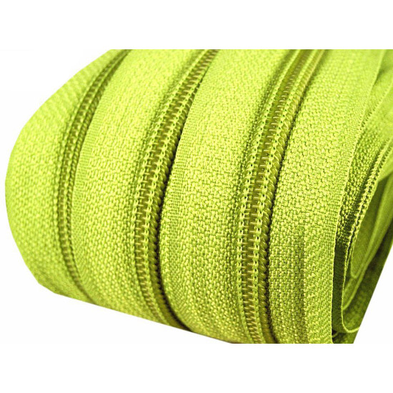 Continuous nylon zipper no 3, for asic type sliders - Cream (400 Meters)