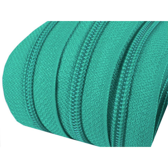 Continuous nylon zipper no 3, for asic type sliders - Cream (400 Meters)