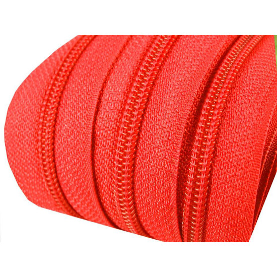 Continuous nylon zipper no 3, for asic type sliders - Cream (400 Meters)