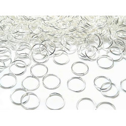 Anneau de saut, ø 8 mm - Argent lumineux (10 Grammes)