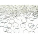 Anneau de saut, ø 8 mm - Argent lumineux (10 Grammes) Anneau de saut, ø 8 mm - Argent lumineux (10 Grammes)