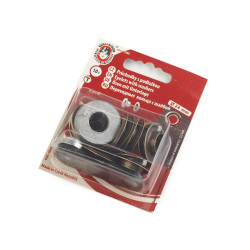 Oczka metalowe wew.ø12 mm / zew.ø24 mm - Stary mosiądz (1 Pudełko)