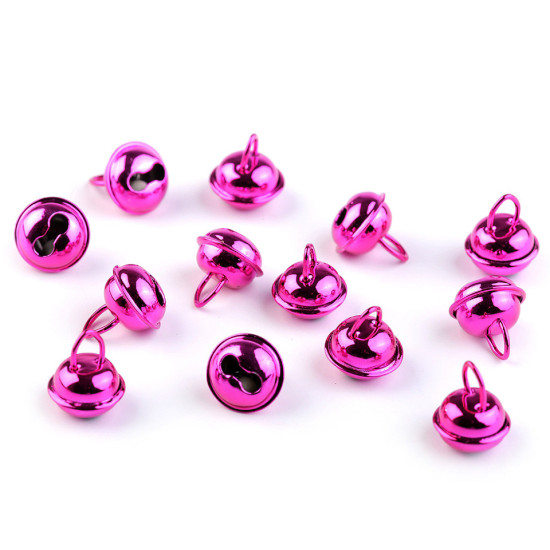 Clopoței / zurgălăi, ø12 mm - Argintiu (5 Bucăți) Clopoței / zurgălăi, ø12 mm - Argintiu (5 Bucăți)