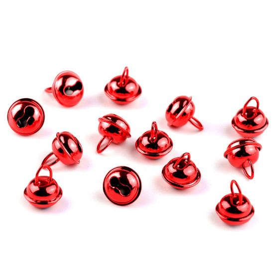 Clopoței / zurgălăi, ø12 mm - Argintiu (5 Bucăți) Clopoței / zurgălăi, ø12 mm - Argintiu (5 Bucăți)