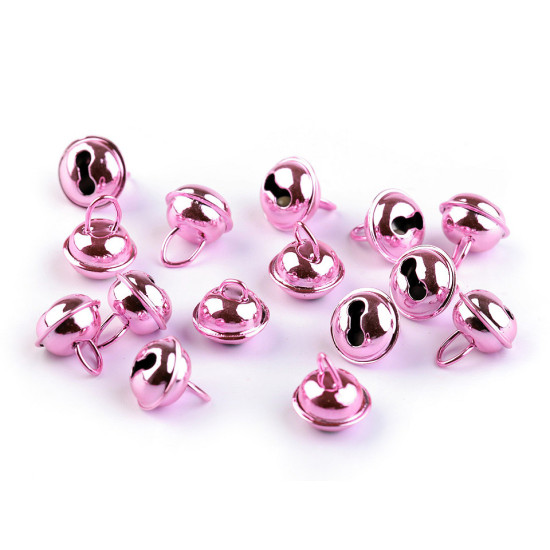 Clopoței / zurgălăi, ø12 mm - Argintiu (5 Bucăți) Clopoței / zurgălăi, ø12 mm - Argintiu (5 Bucăți)
