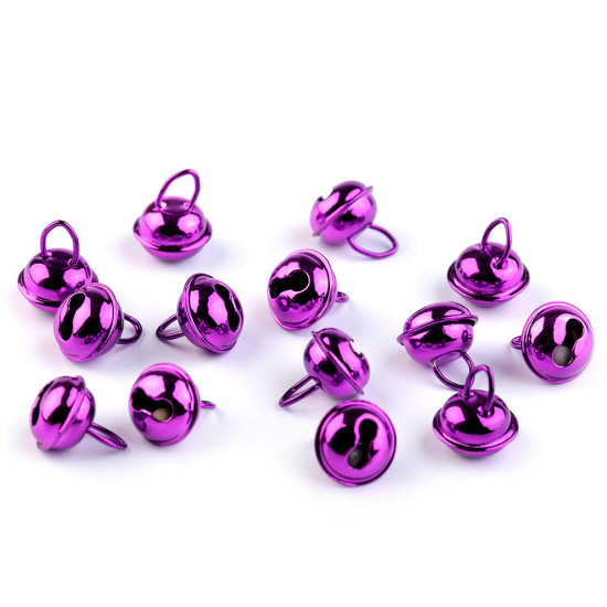 Clopoței / zurgălăi, ø12 mm - Argintiu (5 Bucăți) Clopoței / zurgălăi, ø12 mm - Argintiu (5 Bucăți)