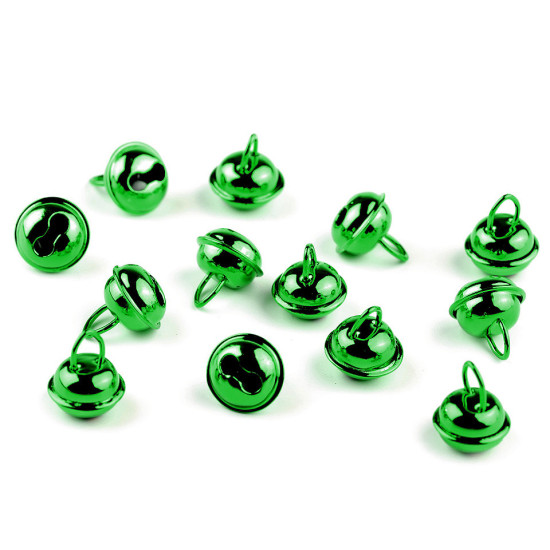 Clopoței / zurgălăi, ø12 mm - Argintiu (5 Bucăți) Clopoței / zurgălăi, ø12 mm - Argintiu (5 Bucăți)