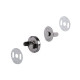 Magnetic snap closures ø14 mm black nickel - Nickel antik (5 Sets) Magnetic snap closures ø14 mm black nickel - Nickel antik (5 Sets)