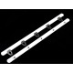 Corsetry - busk fastener, width 12 mm, length 20; 25 cm - White (2 Pairs) Corsetry - busk fastener, width 12 mm, length 20; 25 cm - White (2 Pairs)