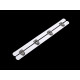 Corsetry - busk fastener, width 12 mm, length 20; 25 cm - White (2 Pairs) Corsetry - busk fastener, width 12 mm, length 20; 25 cm - White (2 Pairs)