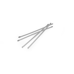 Fiszbiny spiralne do gorsetu szerokość 5 mm kilka długości - Srebrny (100 Sztuki)