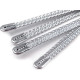 Fiszbiny spiralne do gorsetu szerokość 5 mm kilka długości - Srebrny (4 Sztuki) Fiszbiny spiralne do gorsetu szerokość 5 mm kilka długości - Srebrny (4 Sztuki)