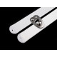 Corsetry busk fastener width 12 mm length 30; 35 cm - White (2 Pairs) Corsetry busk fastener width 12 mm length 30; 35 cm - White (2 Pairs)