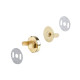 Magnetic snap closures ø18 mm gold - Gold (20 Sets) Magnetic snap closures ø18 mm gold - Gold (20 Sets)