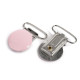 Suspender clip width 25 mm - White (20 Pieces)