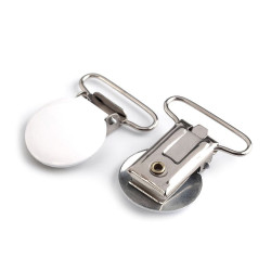 Zapięcie do szelek szerokość 25 mm - White (2 Sztuki)