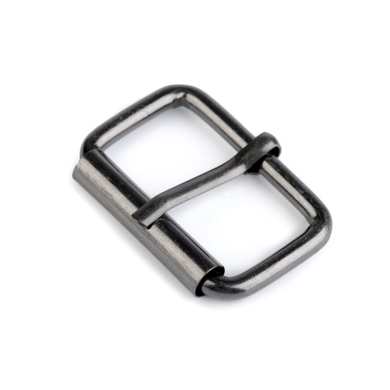 Metallschnalle/gürtelschnalle, durchzug 20; 25 mm - Nickel (4 Stücke) Metallschnalle/gürtelschnalle, durchzug 20; 25 mm - Nickel (4 Stücke)