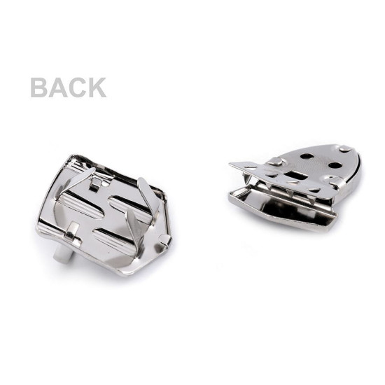 Zapięcie do torby 33x41 mm - Różowozłota (10 Zestawy) Zapięcie do torby 33x41 mm - Różowozłota (10 Zestawy)
