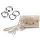 Eyelets with washers for leather inner ø14 mm / outer ø22 mm - Nickel (100 Pairs) Eyelets with washers for leather inner ø14 mm / outer ø22 mm - Nickel (100 Pairs)