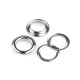 Eyelets with washers for leather inner ø14 mm / outer ø22 mm - Nickel (100 Pairs) Eyelets with washers for leather inner ø14 mm / outer ø22 mm - Nickel (100 Pairs)