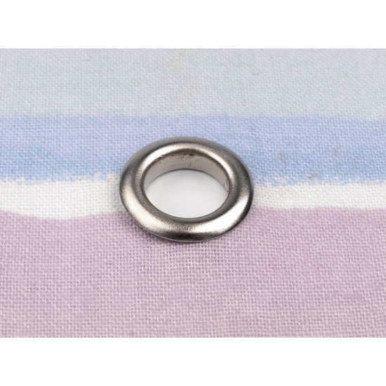 Aufsatz zum nieten von ösen, innen-ø 6 mm - Nickel (1 Stück) Aufsatz zum nieten von ösen, innen-ø 6 mm - Nickel (1 Stück)