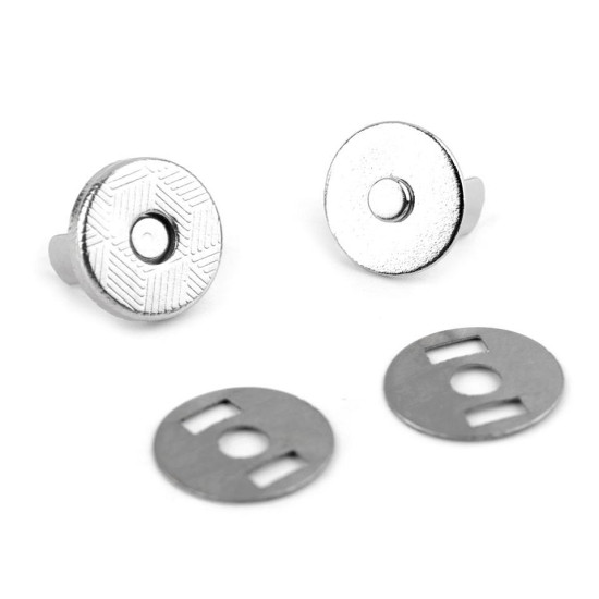 Mágneses kapocs ø10 mm - Arany klasszik (100 Készletek)