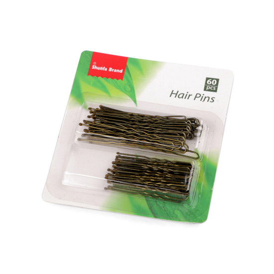 Ace de păr - Verde kaki (60 Bucăți) Ace de păr - Verde kaki (60 Bucăți)