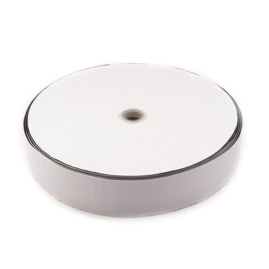 Taśma rzep samoprzylepna szerokość 50 mm haczyk - Czarny (25 Metry) Taśma rzep samoprzylepna szerokość 50 mm haczyk - Czarny (25 Metry)