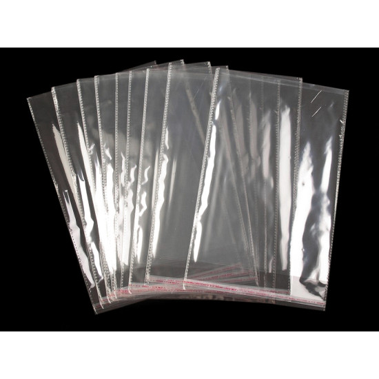 Cellophanbeutel mit klebestreifen 20 x 29 cm - Transparent (7600 Stücke) Cellophanbeutel mit klebestreifen 20 x 29 cm - Transparent (7600 Stücke)