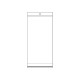 Torebki foliowe z paskiem klejącym i zawieszką 10x22 cm - Transparent (100 Sztuki) Torebki foliowe z paskiem klejącym i zawieszką 10x22 cm - Transparent (100 Sztuki)