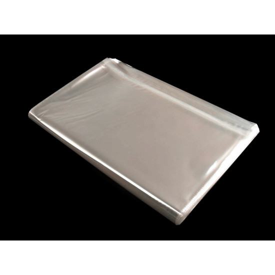 Torby foliowe z paskiem klejącym 40x50 cm - Transparent (100 Sztuki) Torby foliowe z paskiem klejącym 40x50 cm - Transparent (100 Sztuki)