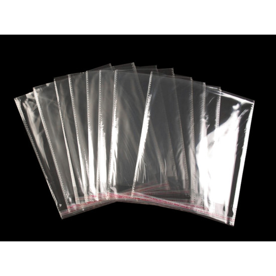 Cellophanbeutel mit klebestreifen 20 x 20 cm - Transparent (10000 Stücke) Cellophanbeutel mit klebestreifen 20 x 20 cm - Transparent (10000 Stücke)