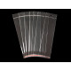 Torebki foliowe z paskiem klejącym i zawieszką 7x22 cm - Transparent (100 Sztuki) Torebki foliowe z paskiem klejącym i zawieszką 7x22 cm - Transparent (100 Sztuki)