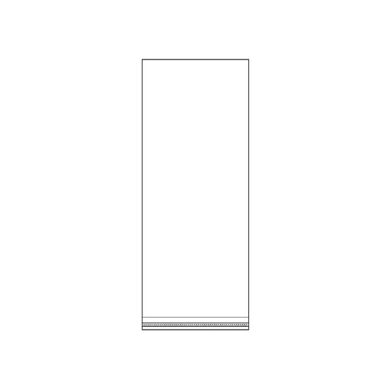 Clear plastic self-adhesive seal bags 13x33 cm - Transparent (100 Pieces) Clear plastic self-adhesive seal bags 13x33 cm - Transparent (100 Pieces)