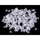 Zatyczki do kolczyków 3x5 mm - Transparent (5 Gramy) Zatyczki do kolczyków 3x5 mm - Transparent (5 Gramy)