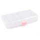 Boîte à perles en plastique, 9 x 19 x 3,5 cm - Transparent (1 Pièce) Boîte à perles en plastique, 9 x 19 x 3,5 cm - Transparent (1 Pièce)