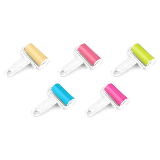 Reusable lint roller, washable - Light pink (4 Pieces) Reusable lint roller, washable - Light pink (4 Pieces)