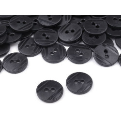 Button size 24' - Black (50 Pieces)