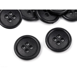 Button size 24' - Black (500 Pieces)
