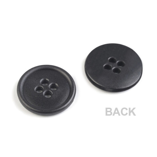 Button size 32' - Black (20 Pieces)