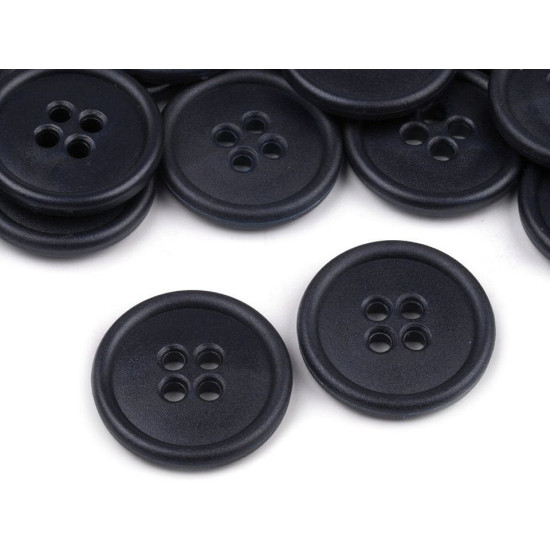Button size 32' - Black (20 Pieces)