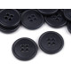 Button size 32' - Black (20 Pieces)