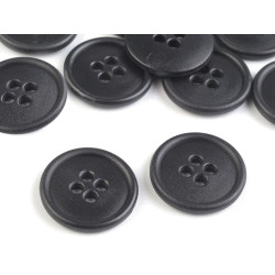 Button size 32' - Black (100 Pieces)