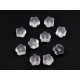 Earring stoppers 3x5 mm - Transparent (5 Grams)