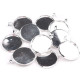 Anhänger mit fassung ø25 mm glatt, rohling - Platine (1 Stück) Anhänger mit fassung ø25 mm glatt, rohling - Platine (1 Stück)