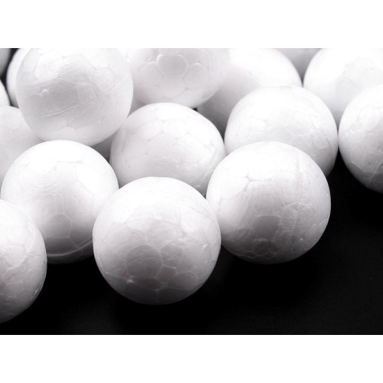 Diy polystyrene balls ø1.5 cm solid - White (100 Pieces) Diy polystyrene balls ø1.5 cm solid - White (100 Pieces)
