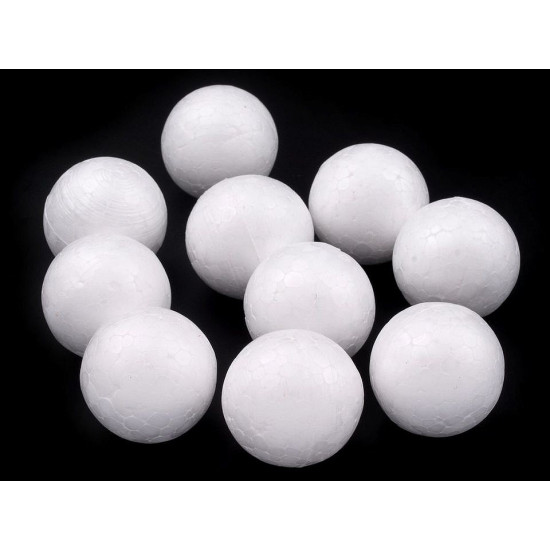 Bolas de poliestireno diy ø 2,5 cm - Blanco (100 Piezas) Bolas de poliestireno diy ø 2,5 cm - Blanco (100 Piezas)