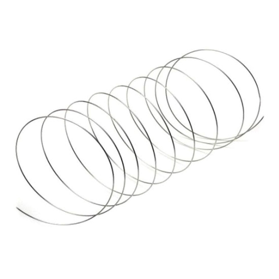 Drut pamięciowy do wyrobu bransoletek ø6 cm - Platyna (20 Gramy) Drut pamięciowy do wyrobu bransoletek ø6 cm - Platyna (20 Gramy)