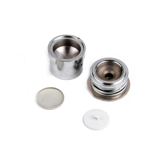Hand press dies mold for self cover button size 60, - Nickel (1 Set) Hand press dies mold for self cover button size 60, - Nickel (1 Set)
